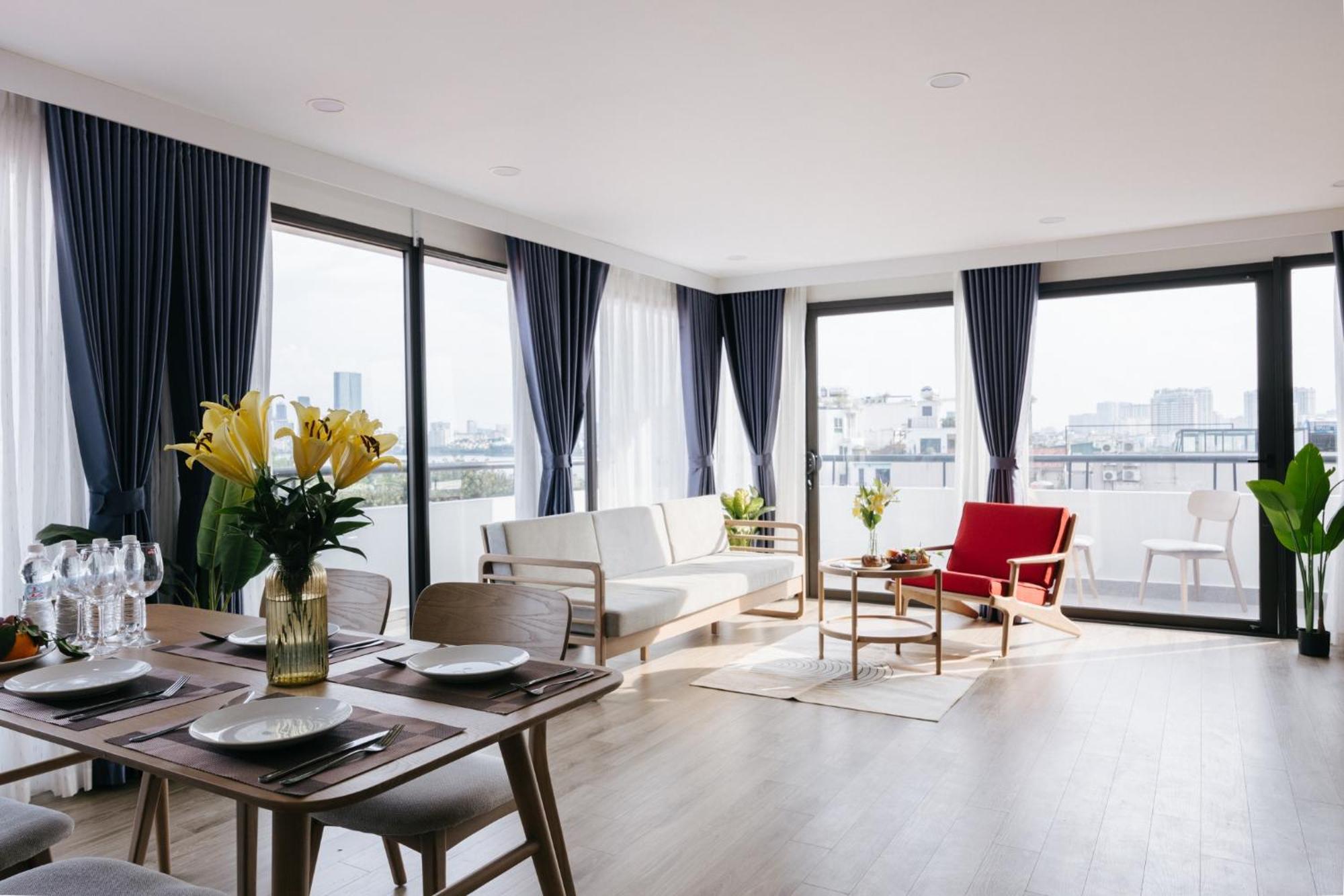 Label6 Coliving Rooftop Lakeview Appart hôtel Hanoï